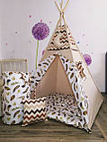 Вігвам із Перями, повний набір, будиночок, фото 3