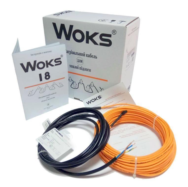 Електричний тепла підлога Woks 18 2650 Вт 147 м /14.7 - 18.4 м2/, фото 1