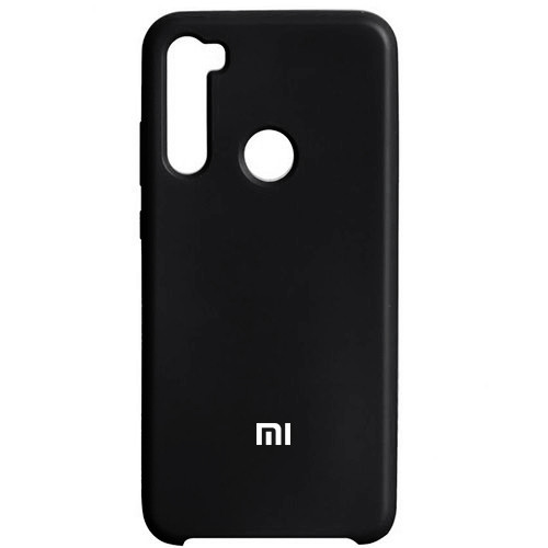 Чохол Silicone Case Premium для Xiaomi Redmi Note 8T Black 3 (закритий низ)