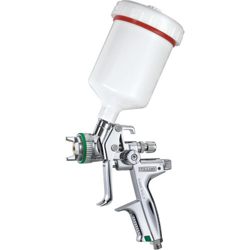 Фарбопульт пневматичний HVLP верх.пласт.бачок 600 мл, форсунка-1,3 мм (H-4000-1.3) ITALCO H-4004-1.3, фото 1