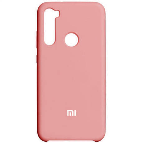 Чохол Silicone Case на Xiaomi Redmi Note 8T Pink, фото 2