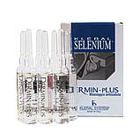 Ампули проти випадіння волосся Kleral System Selenium Dermin Plus 21 ампула по 8 мл, фото 2