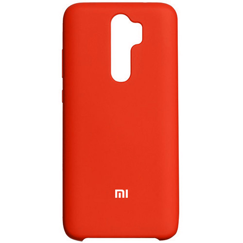 Silicone Case Premium на Xiaomi Redmi Note 8 Pro Red