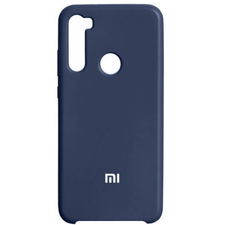 Чохол Silicone Case на Xiaomi Redmi Note 8T Dark Blue, фото 1