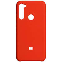 Чохол Silicone Case на Xiaomi Redmi Note 8T Red