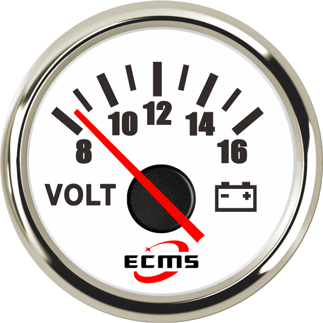 Вольтметр, білий ECMS 801-00028