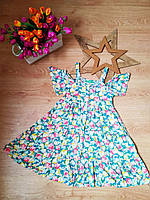 Яскраве літнє плаття для дівчаток 4-10 років