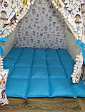 Вігвам ізравлинами Повний набір із м'яким килимком, фото 4