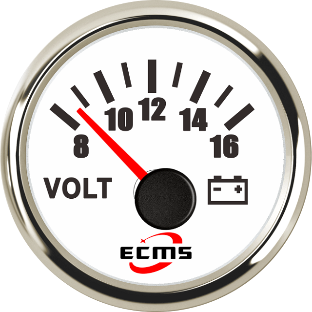 Вольтметр, білий ECMS 800-00056
