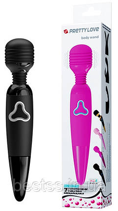 Вібратор Pretty Love Body Wand Black, фото 1