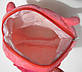 Дитячий плюшевий рюкзак рожева сова для дівчаток, фото 2