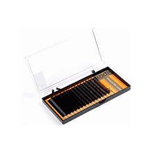 Вії для нарощення, чорні Kodi Professional Butterfly №C.0.07 16 рядів: 13 мм