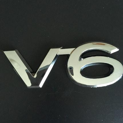Шильдик напис new V6