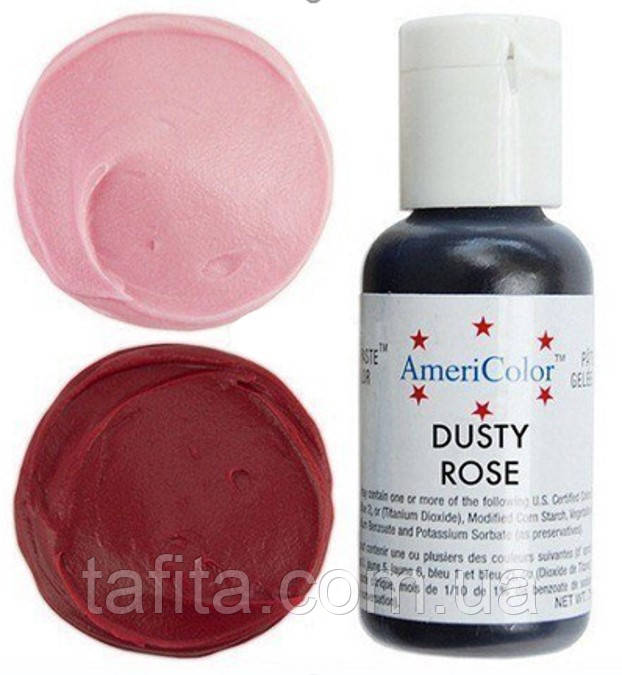 Барвник гелевий Dusty rose (пильно-рожевий)115