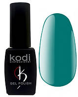 Гель-лак для ногтей Kodi Professional "Aquamarine" №AQ064 Насыщенный бирюзовый (эмаль) 8 мл