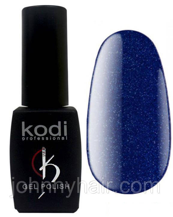 Гель-лак для нігтів Kodi Professional "Blue" №B010 Синій з шимером 8 мл