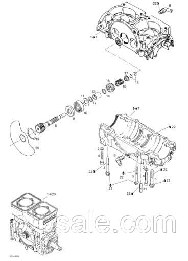 Підшипник Sea-Doo BRP BALL BEARING