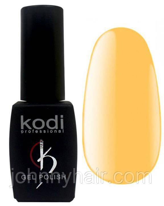 Гель-лак для нігтів Kodi Professional "Green & Yellow" №GY001 Жовток (емаль) 8 мл, фото 1
