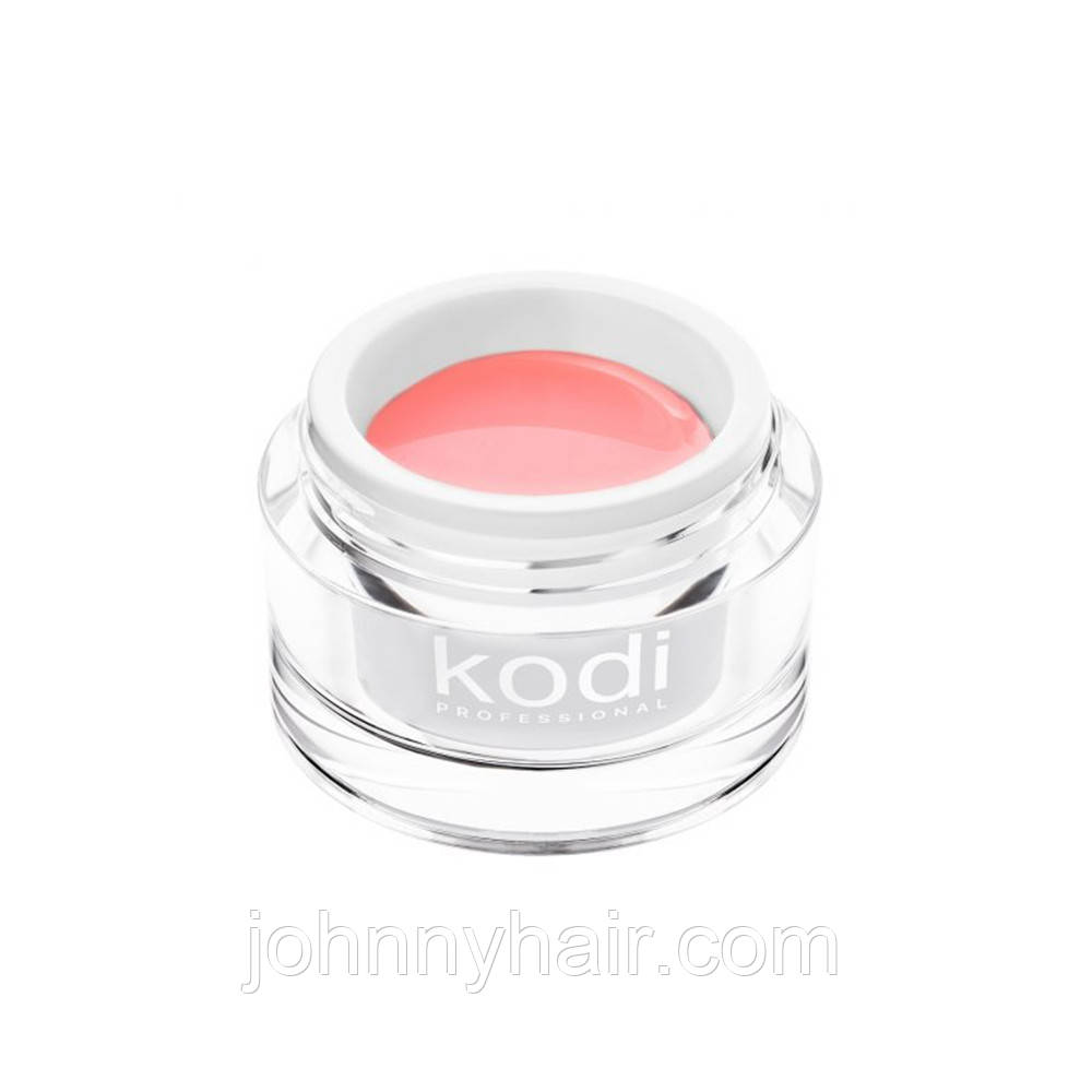 Конструюючий прозоро-рожевий гель Kodi Professional UV Gel Pink Builder 14 мл