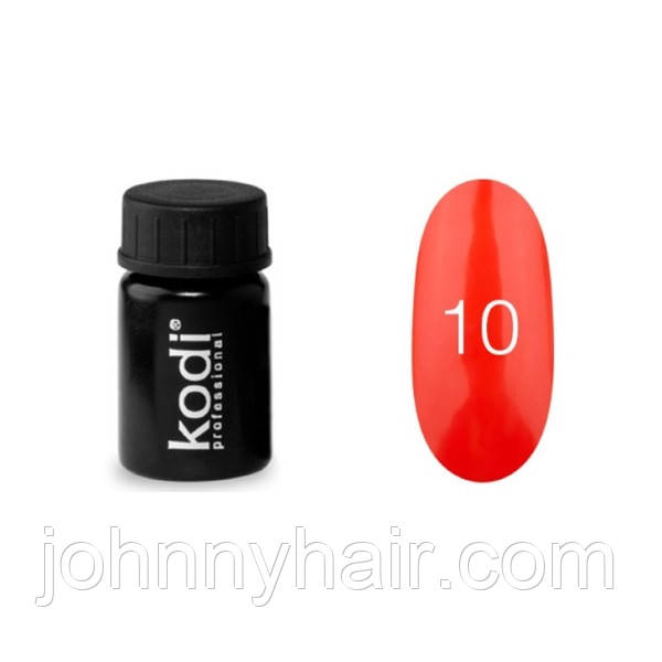Гель-фарба для нігтів Kodi Professional №10 4 мл, фото 1
