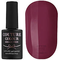 Гель-лак для ногтей Couture Colour №025 Плотный малиновое бордо (эмаль) 9 мл