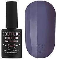 Гель-лак для ногтей Couture Colour №053 Плотный серо-голубой (эмаль) 9 мл