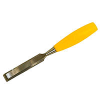 Стамеска 15мм пластиковая ручка жёлтая Sigma