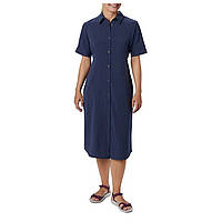 Синее женское летнее платье Columbia Firwood Crossing Shirt Dress,XS,S,L, 1885331-466