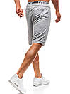 Чоловічі шорти Calvin Klein (Кельвін Кляйн) світло-сірі чоловічі шорти), фото 2