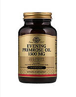 Масло примулы вечерней холодного отжима в желатиновых капсулах, Evening primrose oil, Solgar, 1300 мг, 60 шт