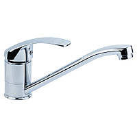 Змішувач SD Ø40 для кухні гусак прямий 250мм на шпильці TAU (SD-2B243C)