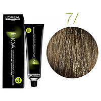 Крем-краска для волос L'Oreal Professionnel INOA Mix 1+1 №7 Глубокий блонд 60 мл