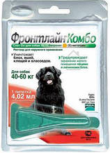 FrontLine (Фронтлайн) комбо Spot On краплі від 40 до 60 кг,1 шт.