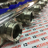 Чехія 2 контури KOER Колектор на 2 виходи Колекторна група в зборі для системи теплої підлоги, фото 4