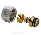 Чехія 2 контури KOER Колектор на 2 виходи Колекторна група в зборі для системи теплої підлоги, фото 9