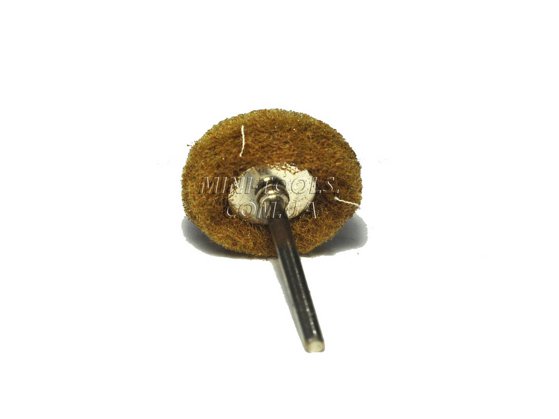 Scotch-Brite для бормашини Ø24х10 (мм) коричневі 80 Grit, фото 1