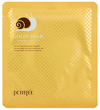 Маска гідрогелева для обличчя Petitfee Gold & Snail 30 мл*1 шт