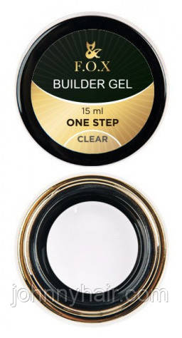 Моделюючий гель FOX Builder gel Clear 15 мл