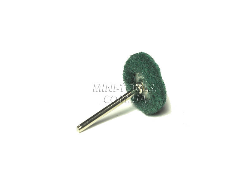 Scotch-Brite для бормашини Ø24х10 (мм) зелені 150 Grit, фото 4