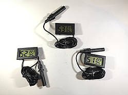 LCD Цифровий термометр із гігрометром до 70 градусів за Цельсієм і до 99% вологості