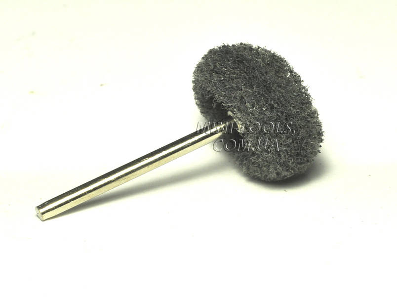Scotch-Brite для бормашини Ø24х10 (мм) сірі 300 Grit, фото 4