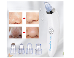 Вакуумний очищувач пір Derma Suction з змінними насадками 2 режиму (91582) 51859