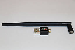 Wi-Fi адаптер 5 dBi з зовнішньою знімною антеною (RT-5370)