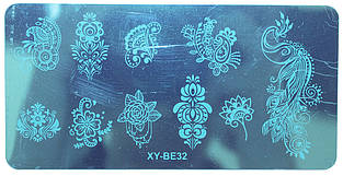 Пластина для стемпінгу  ХУ - BE32