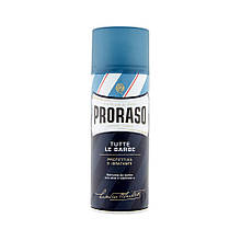 Піна для гоління з алое та вітаміном Proraso Blue Line 400 мл