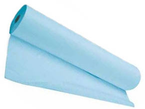 Простирадла в рулоні Vian спанбонд, голубі, 15 г/м 0,6*100