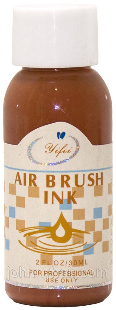 Фарба для аерографа коричнева, фото 1