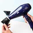 Фен для волосся Coifin Korto A2R з іонізацією, синій 2200-2400W, фото 2