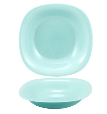 Тарілка Luminarc Carine Turquoise супова квадратна 210 мм (P4251), фото 1