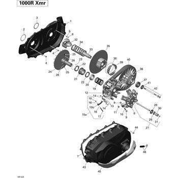 Ремонтный комплект болта сцепления Can-Am BRP Clutch bolt repair kit - фото 2 - id-p736961670
